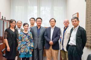 中国社会科学院アジア太平洋と全球戦略研究院（NIIS・CASS）代表団来訪(2018年4月24日)