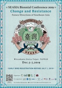 SEASIA Biennial Conference 2019 in Taiwan: Registration is now open!