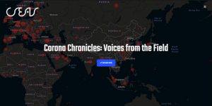Announcing Release of COVID-19 Information Platform: Corona Chronicles: Voices from the Field.