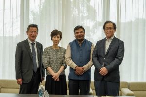 Consul General of India for Osaka-Kobe visits CSEAS (June 23, 2022)