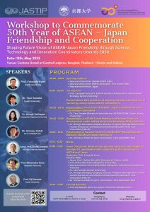 Workshop to Commemorate 50 Years of ASEAN-Japan Friendship and Cooperation