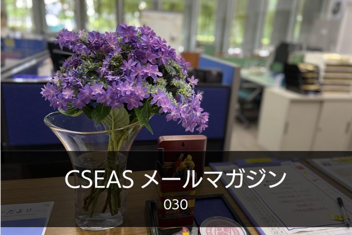 CSEASメールマガジン第30号 – 2024/6/26